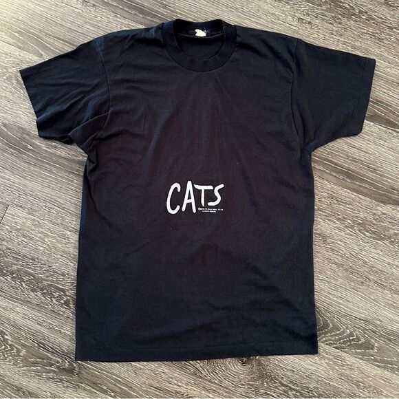 Cats Vintage 1981 Broadway Musical T Shirt - Picture 1 of 10